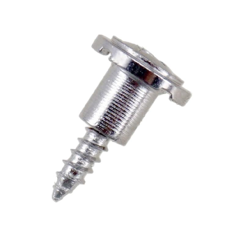 2Pcs Round Slotted String Retainer Guide Tree With Screw for Guitars