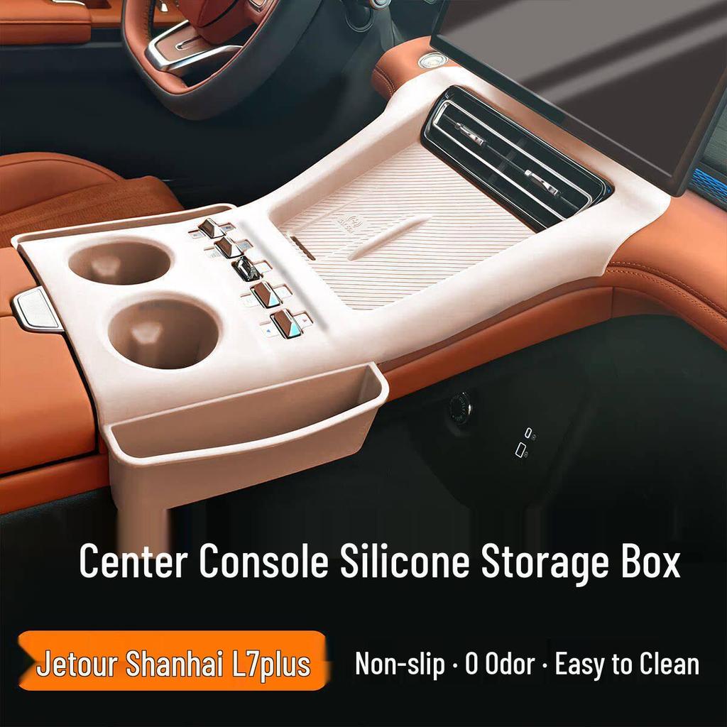 Silicone Protective Pad for Jietu Shanhai L7 PLUS Center Console and Gear Shift