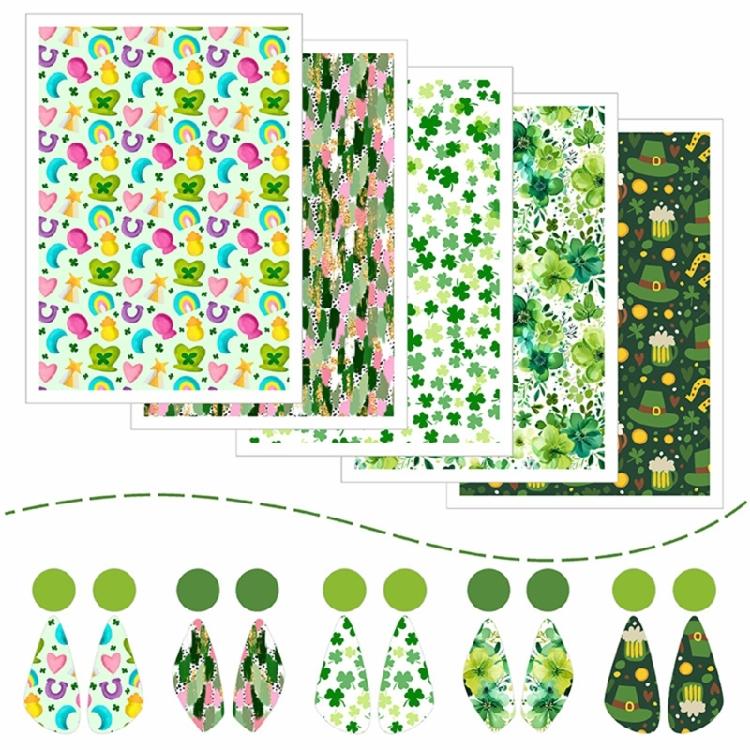 Sturdy Quality Water Transfer Stickers Party Decals For Patricks Day Event Ideal For Cups Gifts And Wall Art