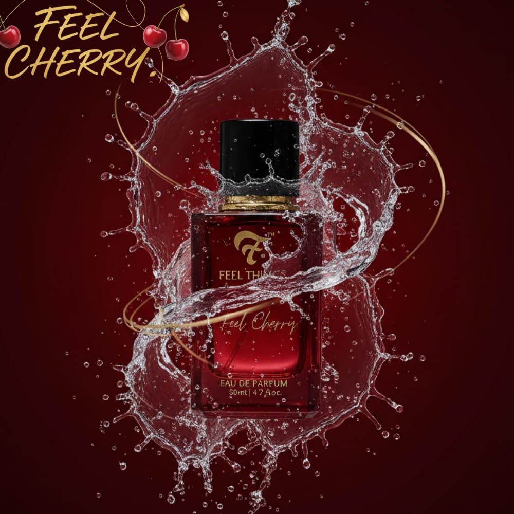 Luxuriöser FEEL CHERRY Langanhaltendes Parfüm für Männer und Frauen | EDP 50ml |