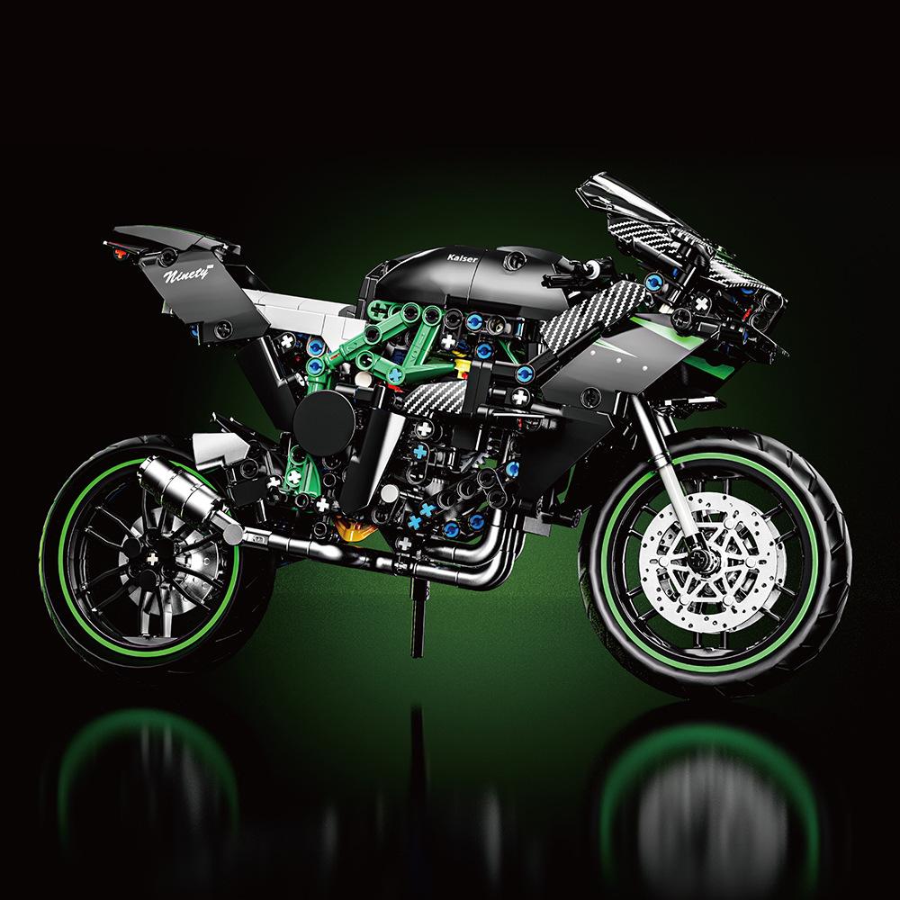Lei Mao 1127 Harley Motorcycle Ducati Building Blocks Model Toy - Hot Selling for Boys