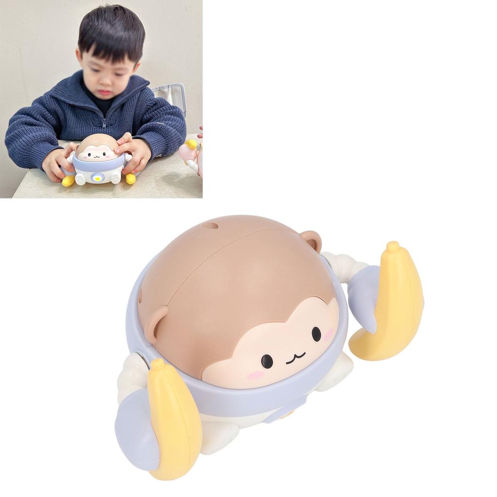 Electronic Tumbling Monkey Puzzle Guided Head Up Exercise Educational Crawling Monkey Toy