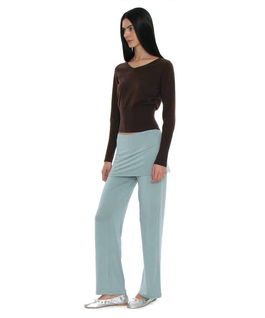 PARTIMENTO WOMEN Pwc Jersey All-In-One Trousers_11 Colors (Type A)