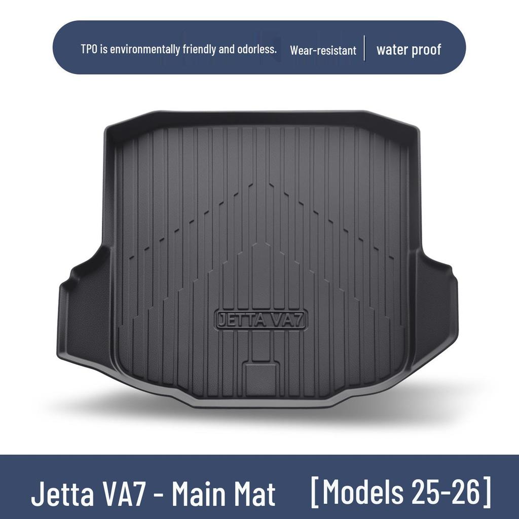 Jetta VA7 TPE Rear Trunk Mat - Car Interior Decorative Accessory