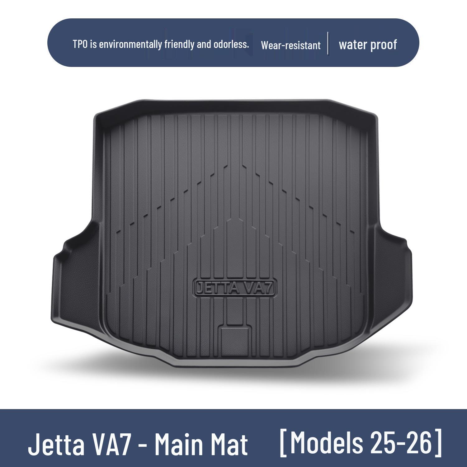 

Jetta VA7 TPE Rear Trunk Mat - Car Interior Decorative Accessory 100x90 cm