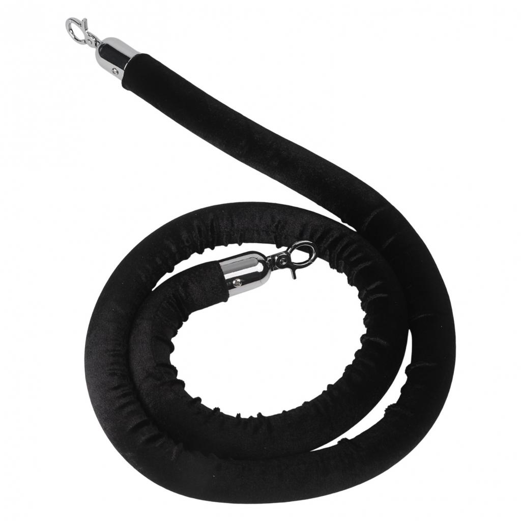 Stylish 60 Inch Red Velvet Crowd Control Rope for Queue Line Management