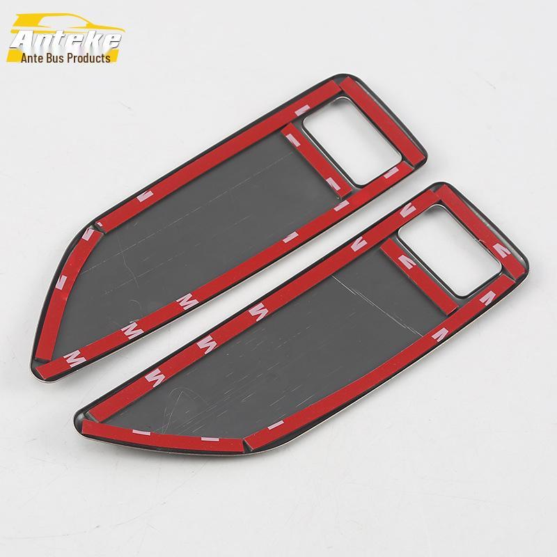 Compatible GM8 Rear Child Lock Stainless Steel Decorative Sticker