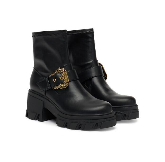 Versace Jeans Couture 79VA3S80 Ankle Boots, Black