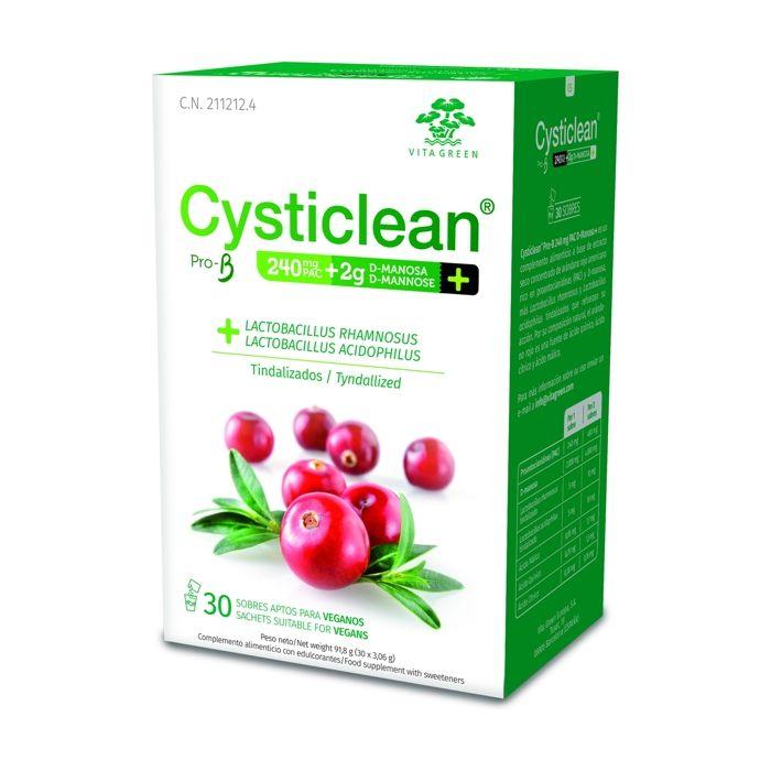 

CYSTICLEAN - Cysticlean pro-b (probiotiques + d-mannose - voies urinaires) 30 sachets de 3.06g