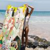 Liebe Anime Ein Zeichen von Zuneigung Mikrofaser Bedrucktes Strandtuch Bergsteigen Strand Schwimmen Laufen Saugfähiges Weiches Handtuch