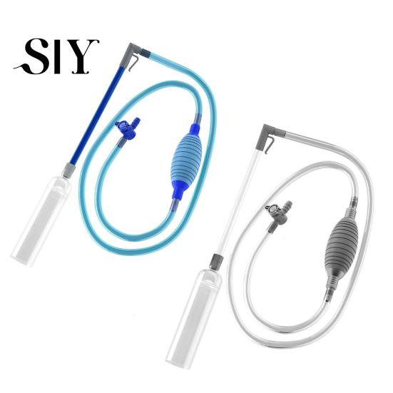 Jacuzzi Stofzuiger Zwembad met 2 Mondstukadapters Duidelijke Sifon Slang Verstelbare Klep Afneembaar Aquarium Waterverversing Spa Draadloos Handmatig