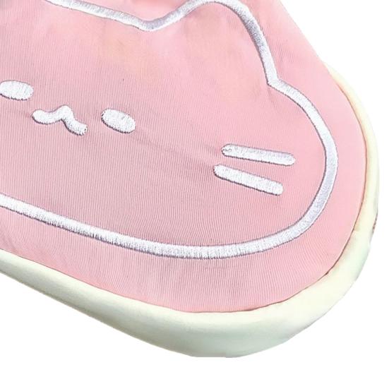 Dokumententasche Cartoon Katze Design Weiches Plüsch Federmäppchen Reißverschluss Schule Reise Make-up Pinsel Stifte Organizer