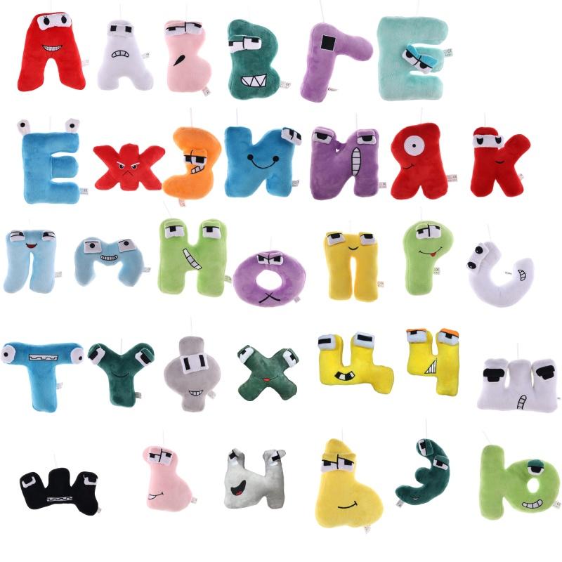 Alphabet Lore Russian Letter Plush Toy Pillow For Kids Soft And Cuddly Stuffed Animal Doll