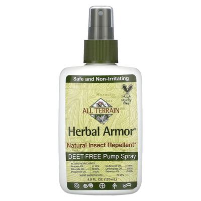 Herbal Armor, Natural Bug Repellent, 4 Fl Oz (120 Ml)