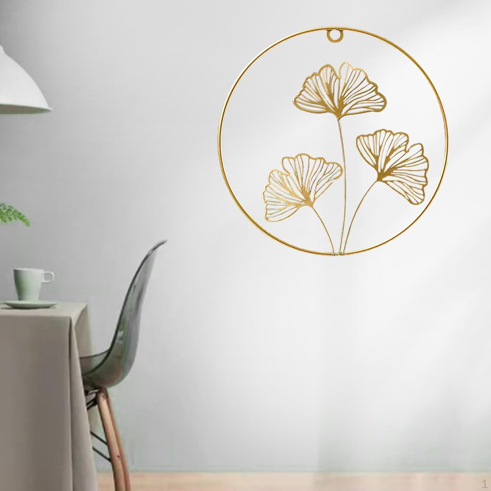 Sculpture Ornament hollow ginkgo