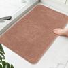 Toilet Absorbent Floor Mat Bathroom Toilet U-Shaped Mat Toilet Entrance Door Non-Slip Foot Pad Toilet Carpet