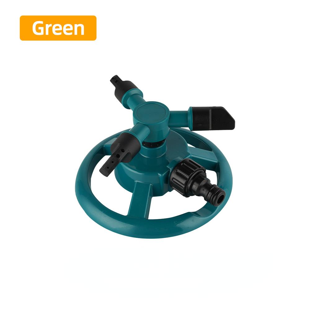 

Автоматическая вращающаяся на 360 градусов садовая газонная спринклерная система, быстрое соединение, вращающаяся насадка для газона, принадлежности для орошения сада зелёный