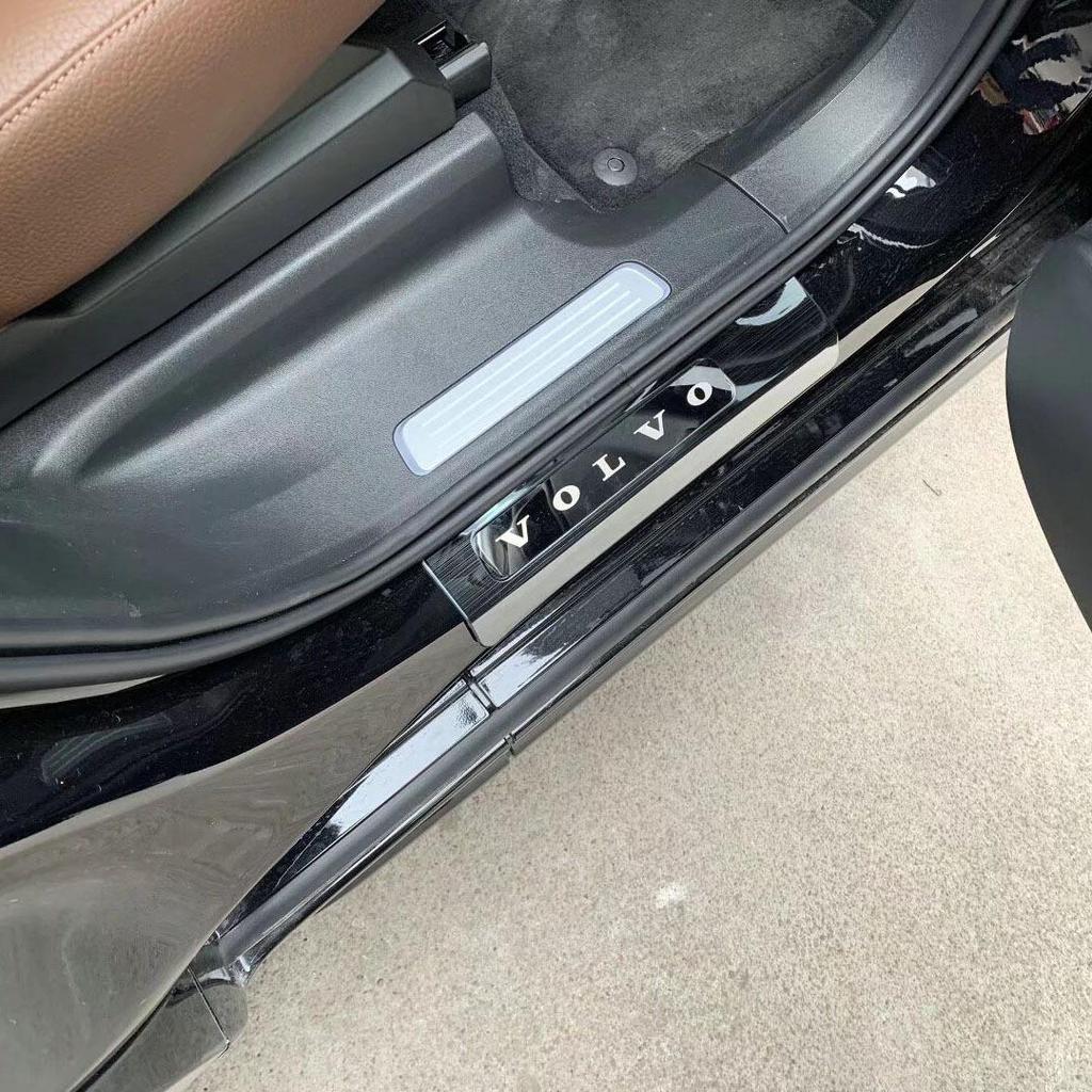 Volvo XC90 (2016-2020) Door Sill Strips, Rear Bumper Protector, Speaker Frames, Interior & Exterior Trim Set