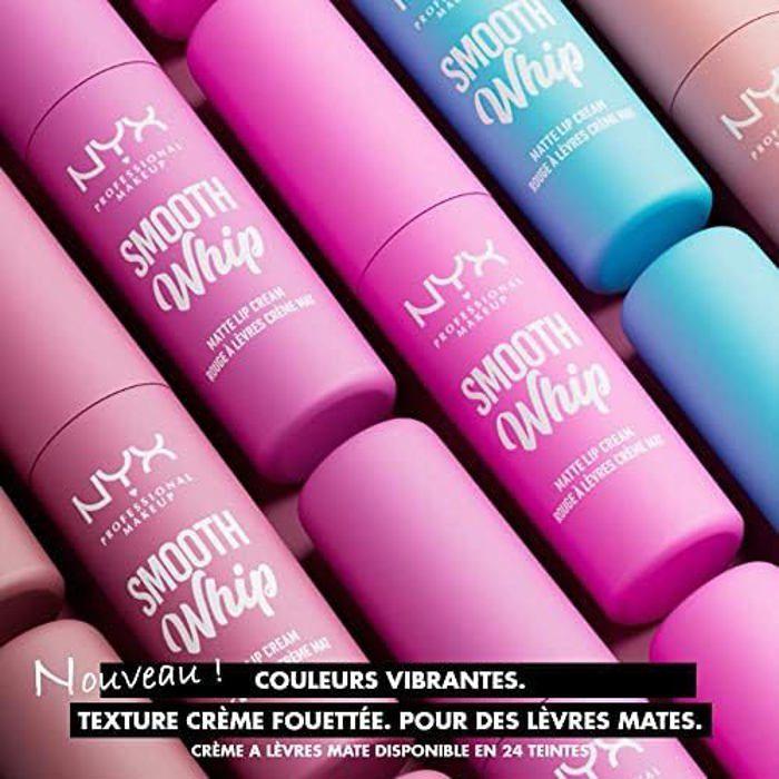 Rouge à Lèvres - NYX PROFESSIONAL MAKEUP - Smooth Whip - Teinte Icing on Top - Vegan - Fini Mat