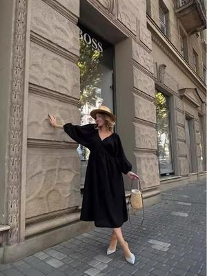 2024 Autumn European & American Long Backless Lace-Up Casual Dress