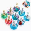 Nail Art Practice Base Resin Display Stand with Sea Shell Designs for Manicure Training Nail Artists Practice Base