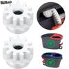 2/4 stuks PP Spinmop Emmer Tandwiel Easy Mop Pedaal Bezem Lagertandwielen Mop Pedaal Bezem Tandwiel Vervangingsonderdelen Mop Emmer Accessoires