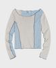 FALLETT Interlock Long Sleeve Sky Blue