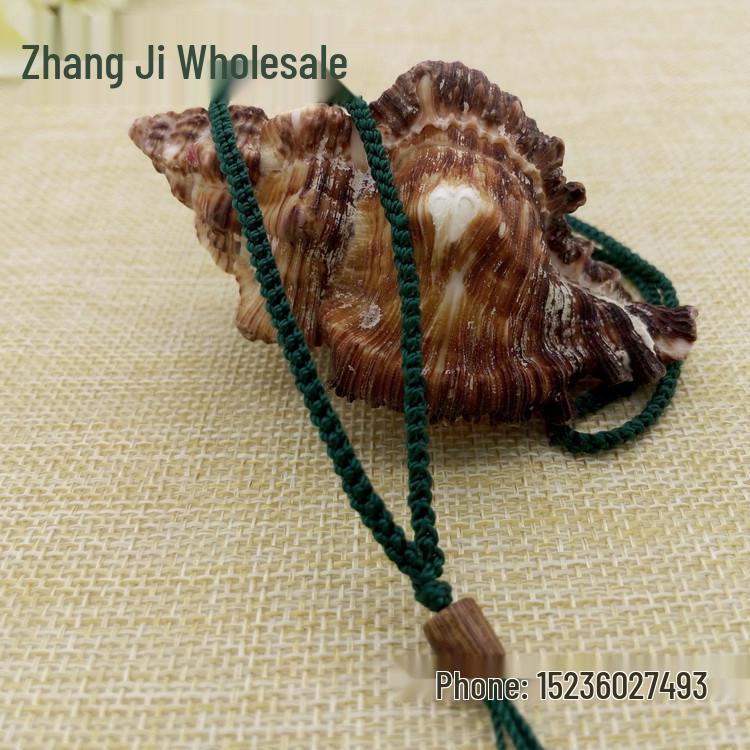 Jade Ethnic Style Handmade Woven Lanyard with Jade Pendant and Cultural Play Bracelet