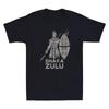 Shaka Zulu African King Pride Funny Graphic Vintage Men's Short Sleeve T-Shirt