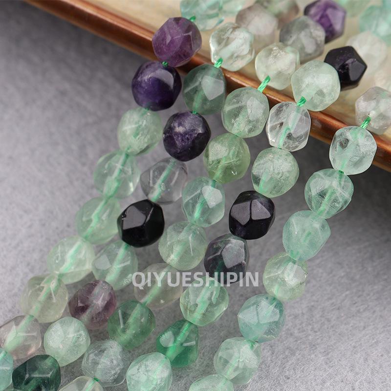 

Бусины из натурального камня оливы и агата с алмазной огранкой для изготовления ювелирных изделий 8mm≈45 beads