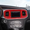 ABS Navigatiepaneel Decoratie Beschermhoes Sticker Geschikt Voor Dodge Charger 2015 En Hoger Auto Interieur Accessoires