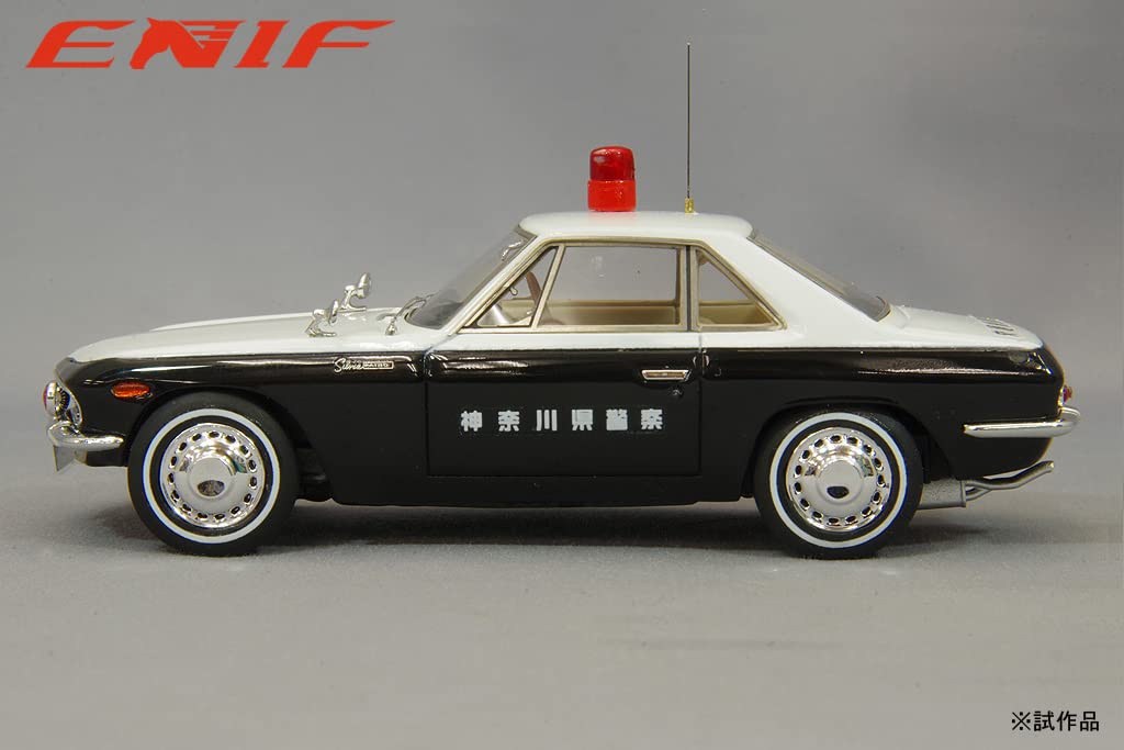 ENIF Nissan Silvia Patrol Kanagawa Prefectural Police Traffic Police Unit Finished ENIF0069 1/43 Car, No. 248, Model,