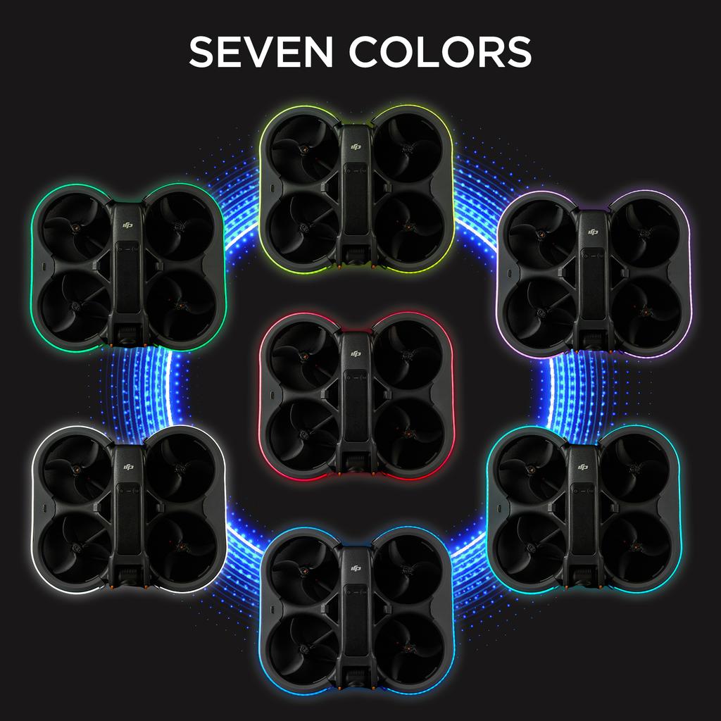 VIFLY Duct Guards with Colorful LED Strip for DJI Avata 2