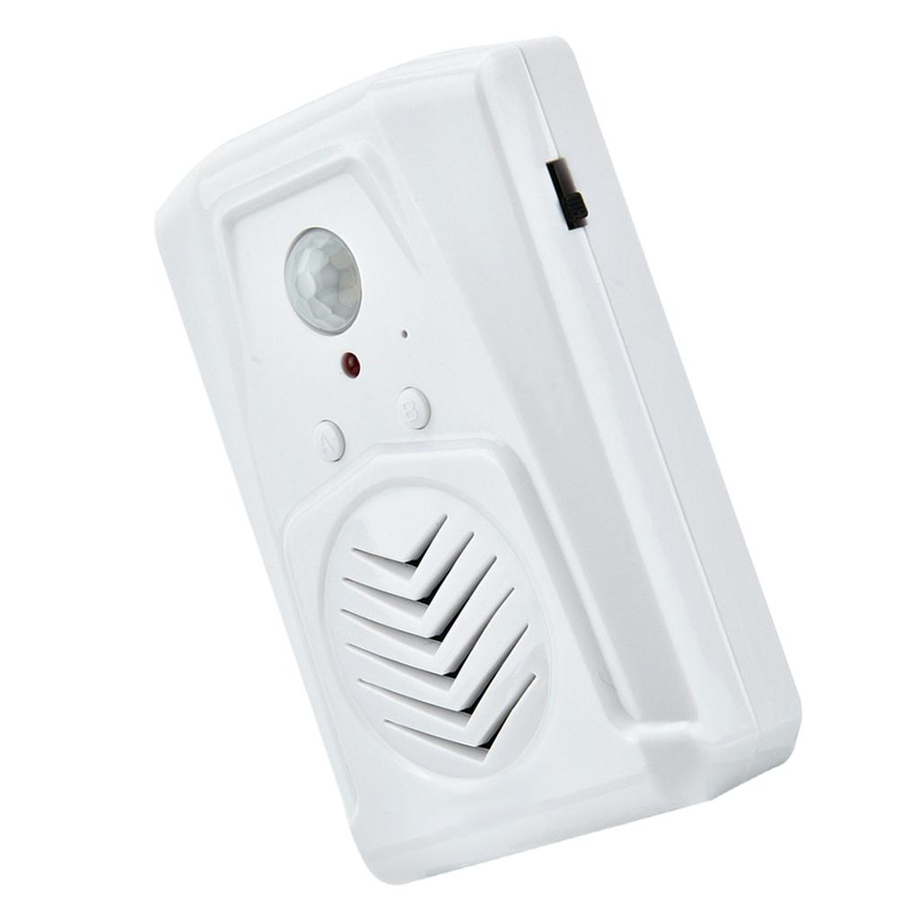 USB Battery Powered Motion Sensor Alarm MP3 Audio Player Infrared Induction Doorbell