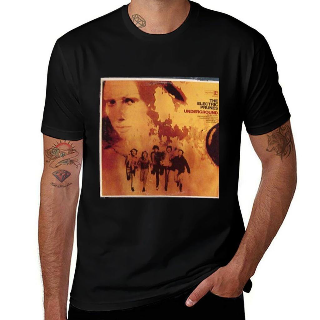 The Electric Prunes Underground Psychedelic 60s T-Shirt Anime T-Shirts Oversize Unisex T-Shirt Lustige T-Shirts Dunkler Humor T-Shirt