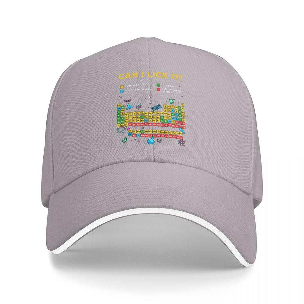Baseball Caps Can I Lick It Periodic Table Funny Graphic Unisex Outdoor Summer Caps