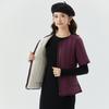 Women's new zipper thickened thermal cotton liner women's home cotton-padded clothes cotton-padded short-sleeved tops 2466