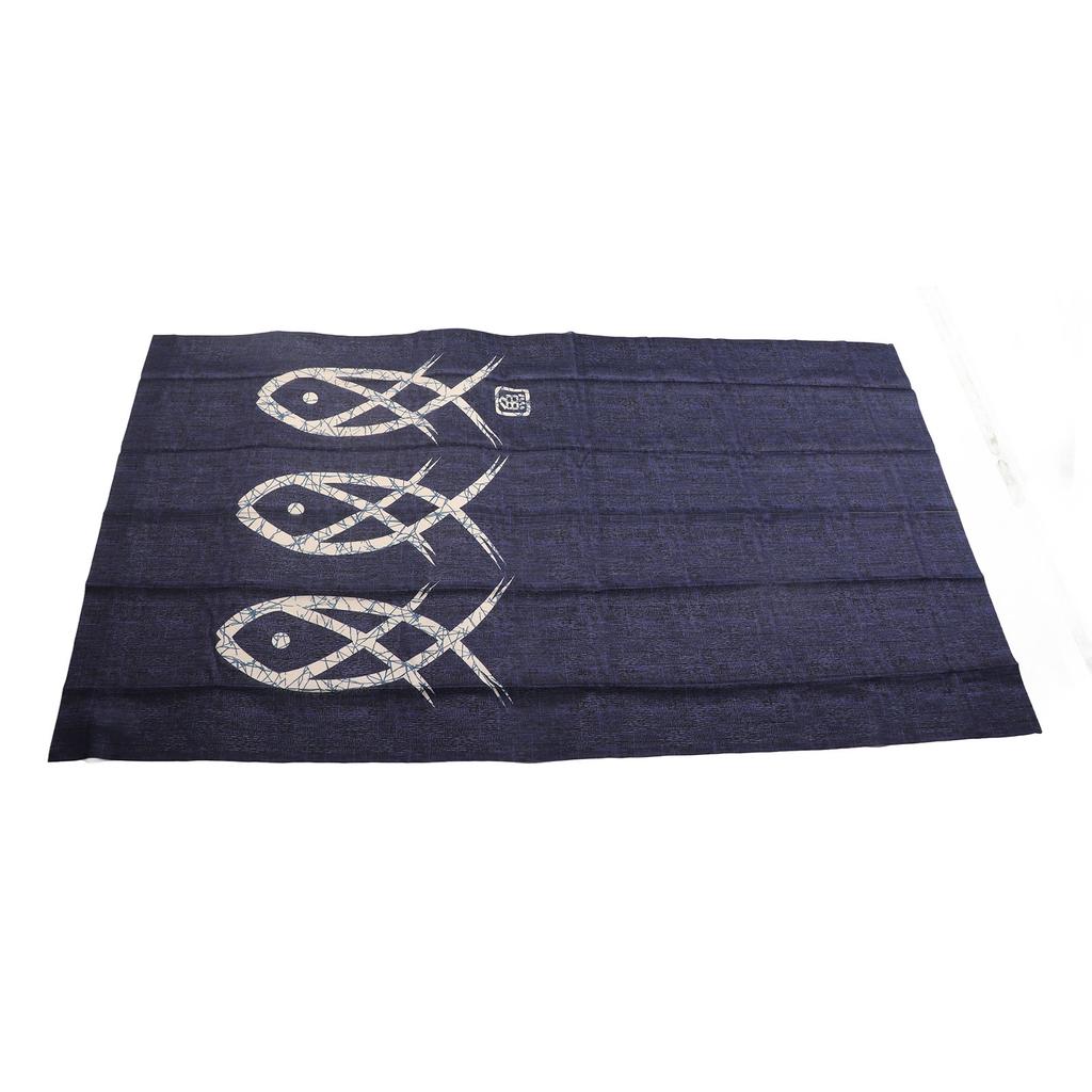 Fish Printed Doorway Room Door Curtains Divider Blind Living Room Kitchen Decor