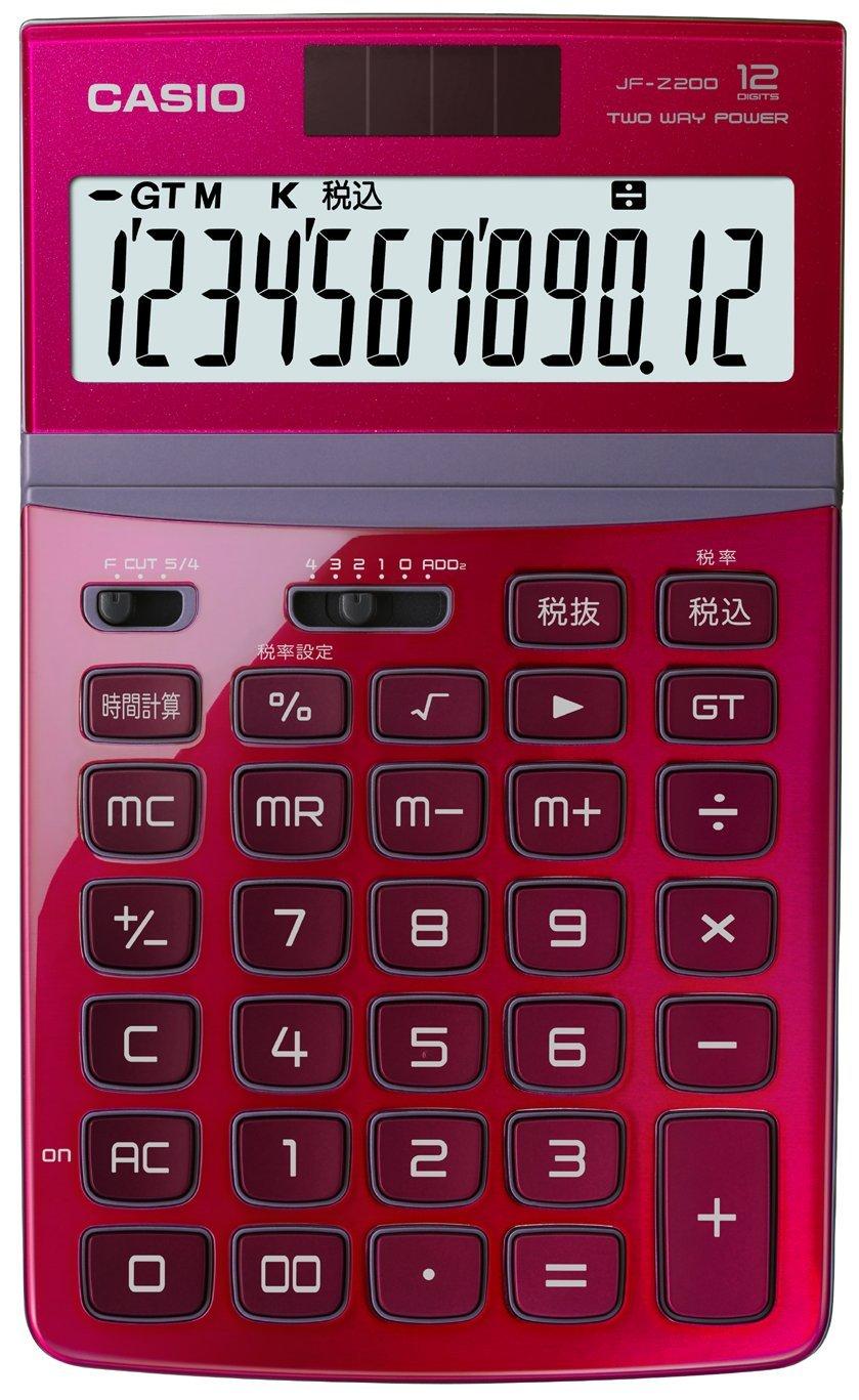 

Casio Калькулятор Just Type 12 цифр красный JF-Z200RD-N