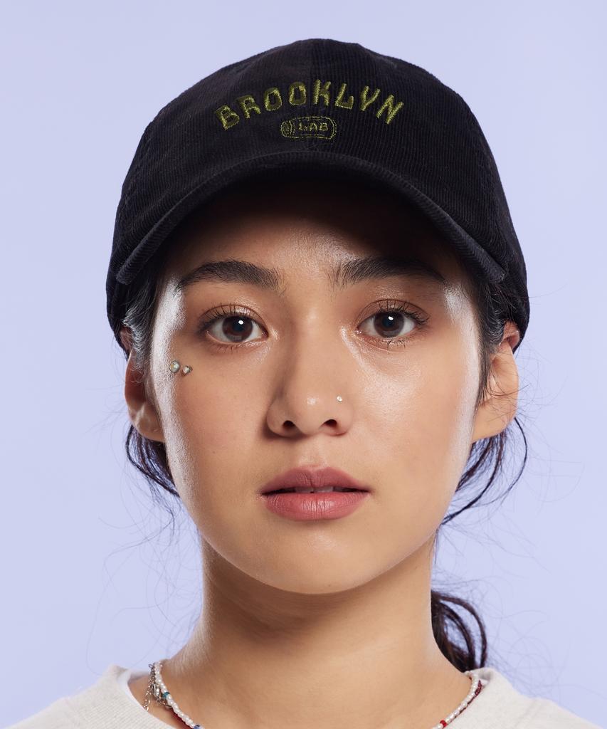 CREAM SODA LAB Brooklyn Ball Cap Black