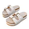 Platformy Birkenstock w dużym rozmiarze 22 wiosna i lato nowe retro Birkenstocki leniwe klapki plażowe z odkrytymi palcami chłodne