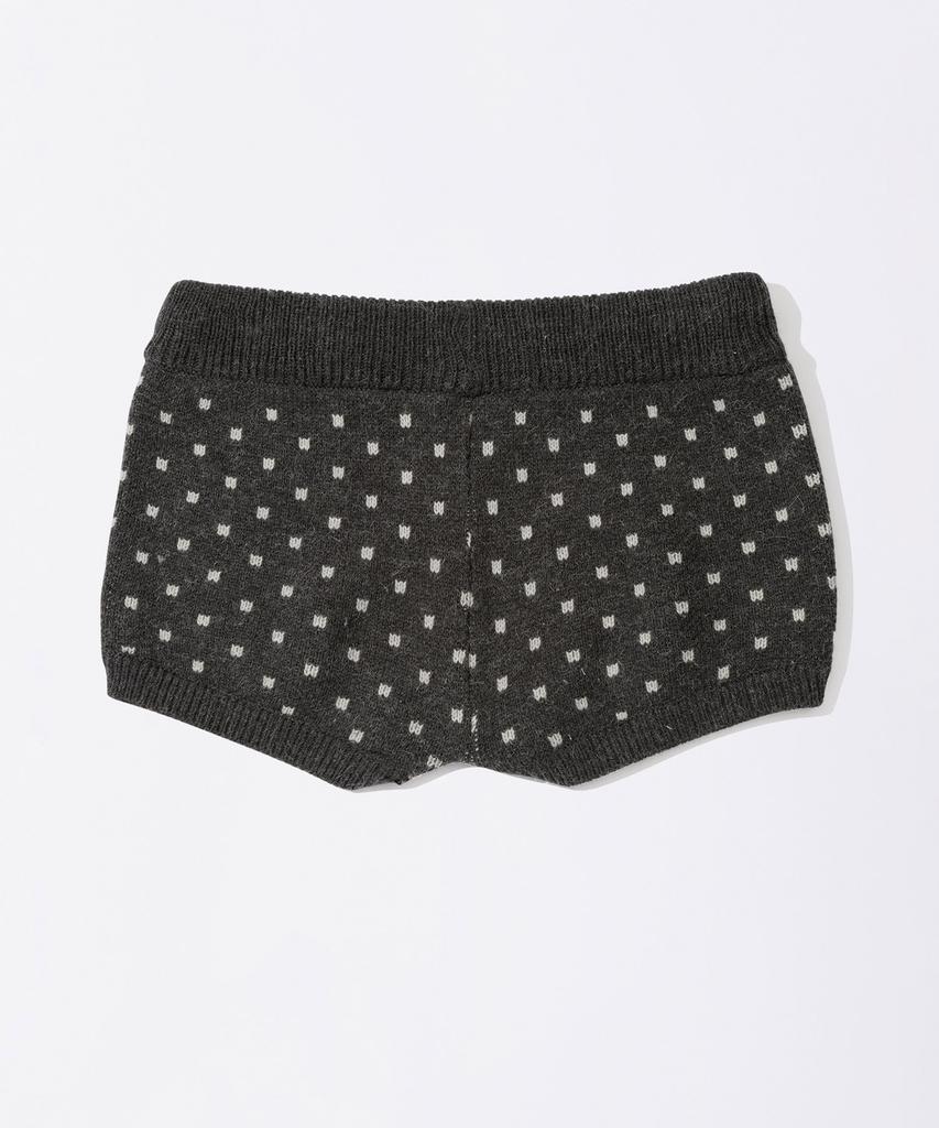 SCULPTOR Snowflake Knit Shorts Gray