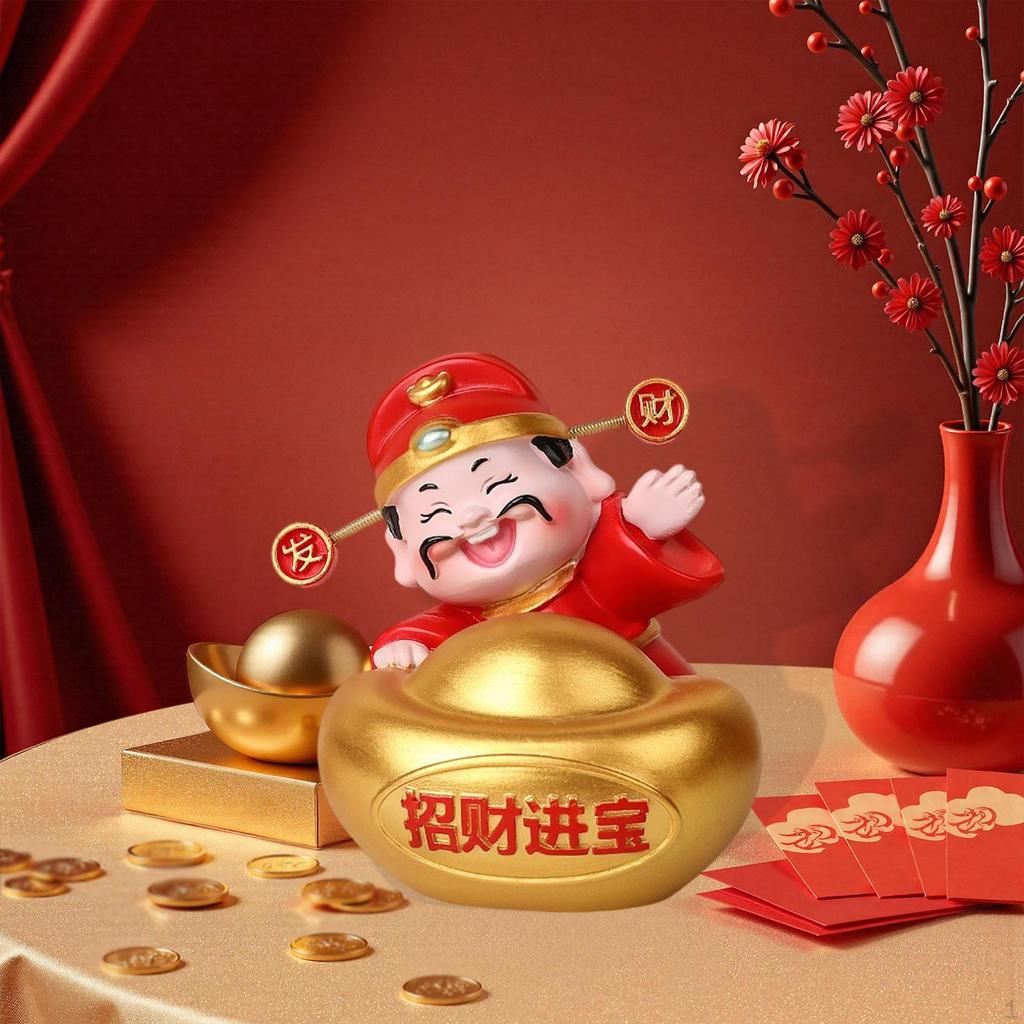 God Statue, , Collector's Item, Ideal Gift, Feng Shui Figurine, Desk Decoration for Parties,