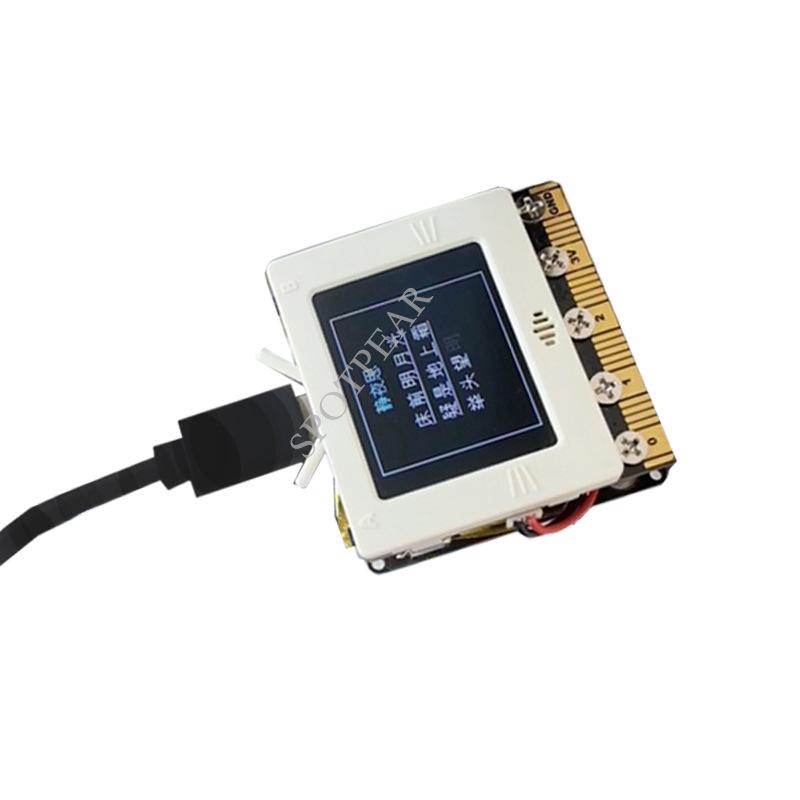 K-Watch: Micro:Placă de Expansiune Ceas Programabil cu Biți cu Editor Python