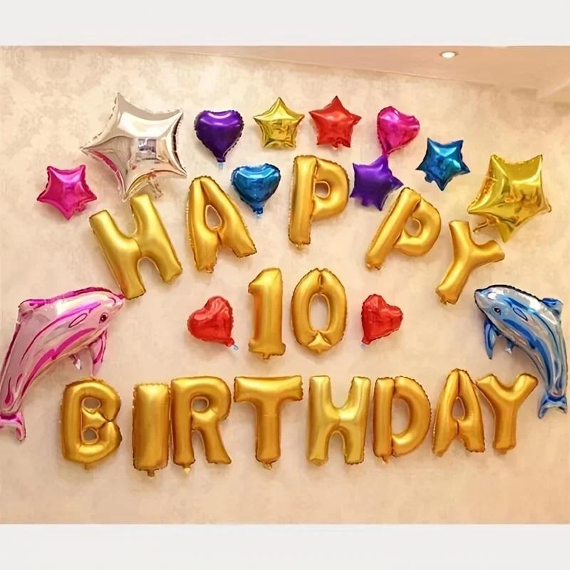 Double-sided Balloon Stickers for Party Decorations and Office Supplies