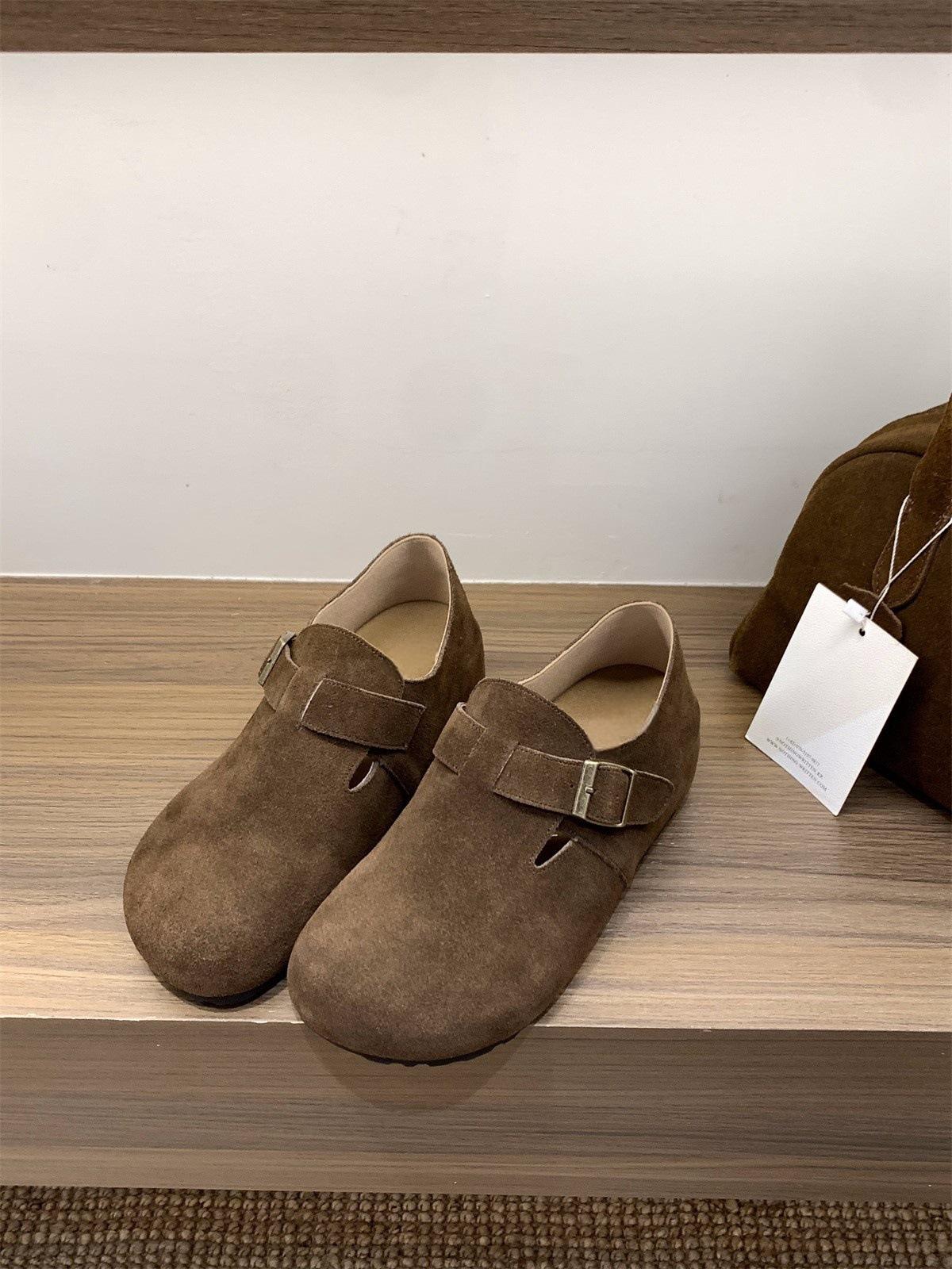 

Женские туфли с внутренней платформой, увеличивающие рост, весна-осень 2025, туфли-лоферы, одинарные туфли 40