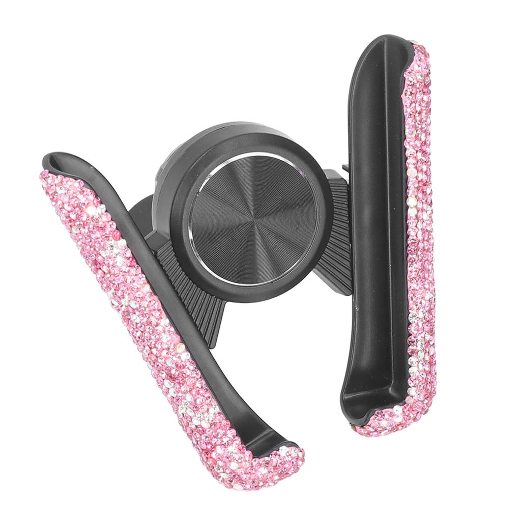 Bling Car Phone Holder Vehicle Cell Phone Mount Cradle Adjustable Auto Cell Phone Mount Universal
