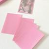50pcs/Pack 61x91mm Ins Kpop Idol Card Sleeves Top Loaders Cards Protectors-Pink Back To School