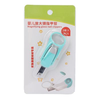 Zoom Nail Clippers Zoom Lightweight Manicure Clipper with Magnifying Glass for Baby The Aged(Green