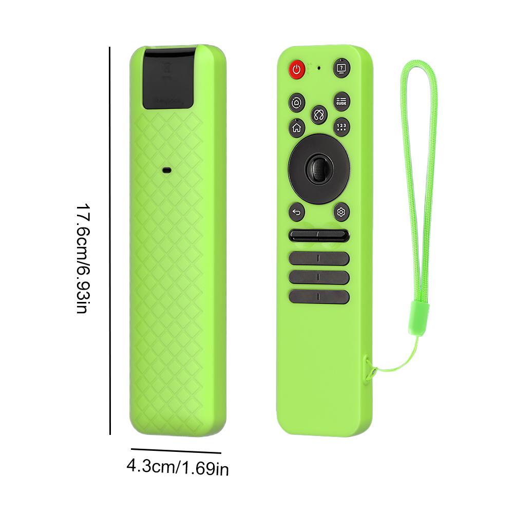 Remote Control Case for LG MR25GA OLED Smart TV Remote Control Cover Silicone Protective Case with Lanyard Shockproof Soft Shell